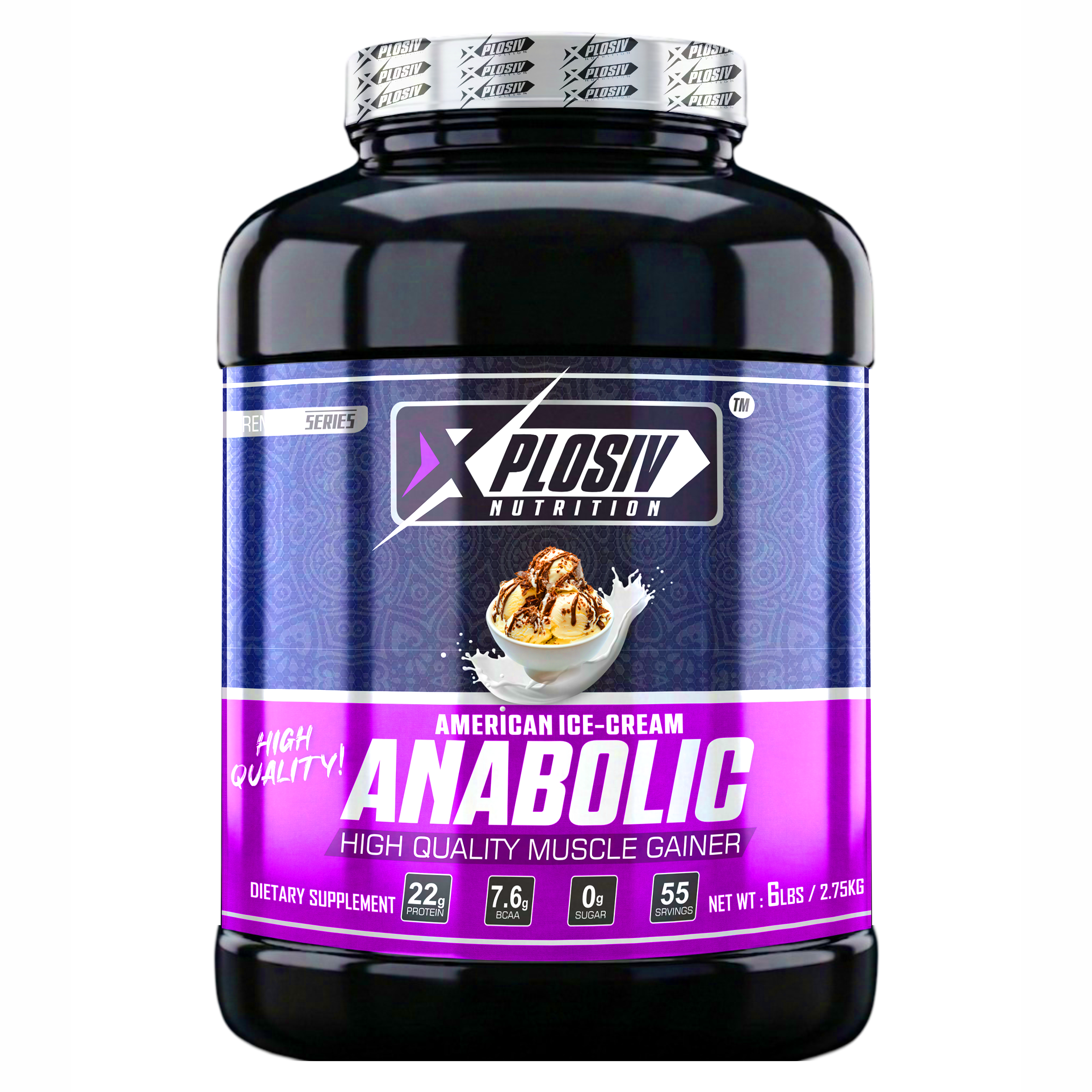 xplosiv nutrition anabolic mass gainer 6 lbs/ 2.75kg xplosiv nutrition anabolic mass gainer 6 lbs/ 2.75kg